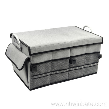 Collapsible Folding Car Trunk Organizer and Storage